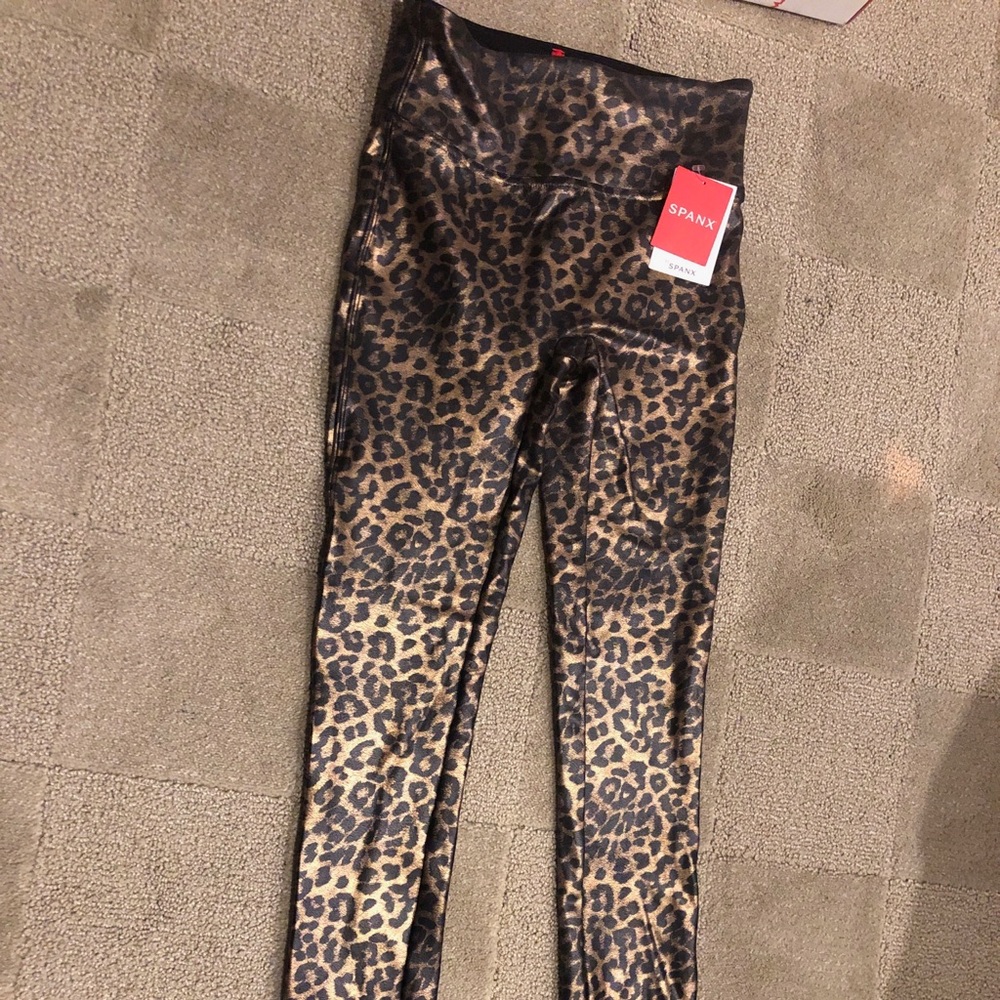 Spanx Cheetah Leggings (Brand new!)